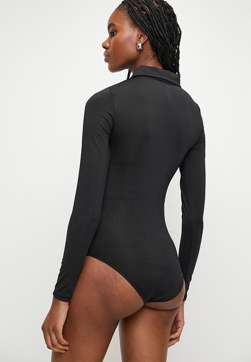 Trendyol - Knitted shirt - black 
