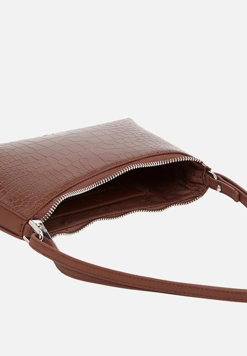 Calvin Klein - Ck must conv crossbody - croco-cioccolate lab croco