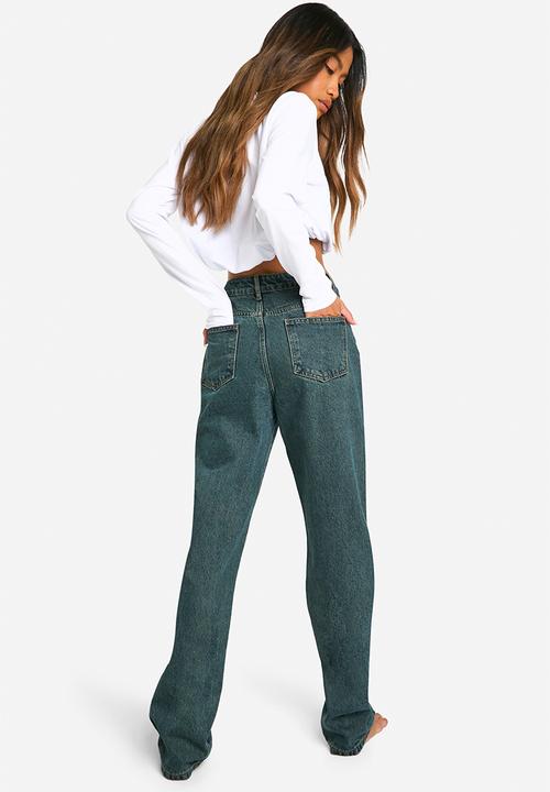 boohoo - Basic Straight Leg Jeans - Vintage Wash
