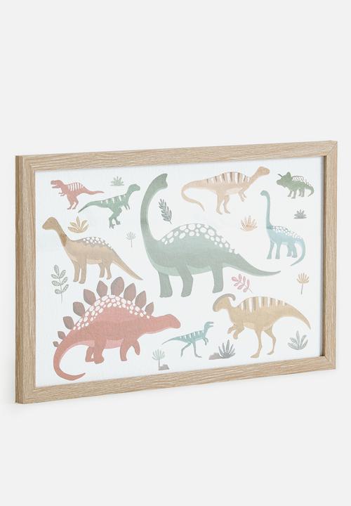Sixth Floor - Dino Wall Art - Multi