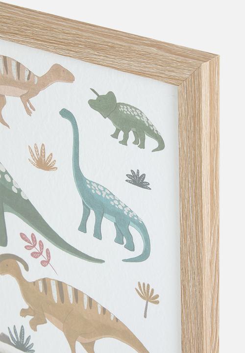 Sixth Floor - Dino Wall Art - Multi