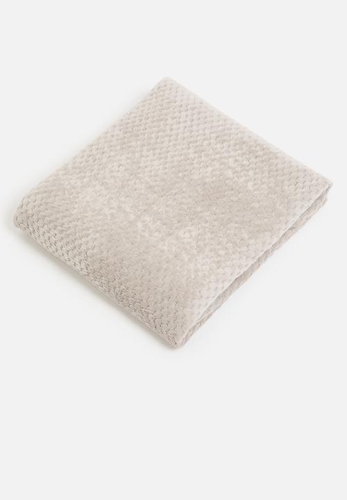 Sixth Floor - Waffle Plush Fleece - Natural