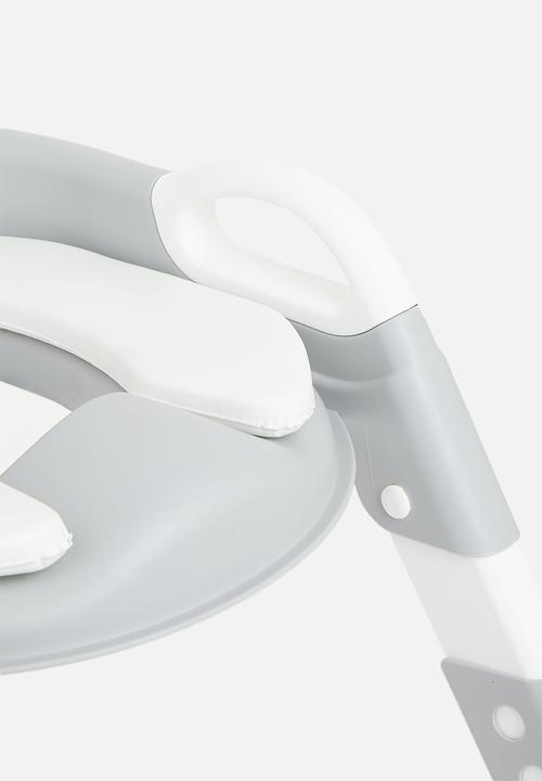 Pop Candy - Potty training seat with ladder - grey