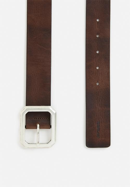 Replay - Belt - faded black/brown