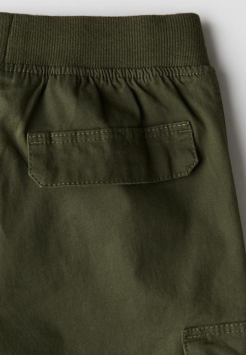 H&M - Cargo trousers - green