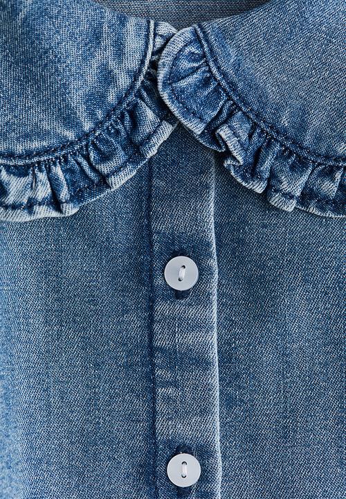 H&M - Collared blouse - blue