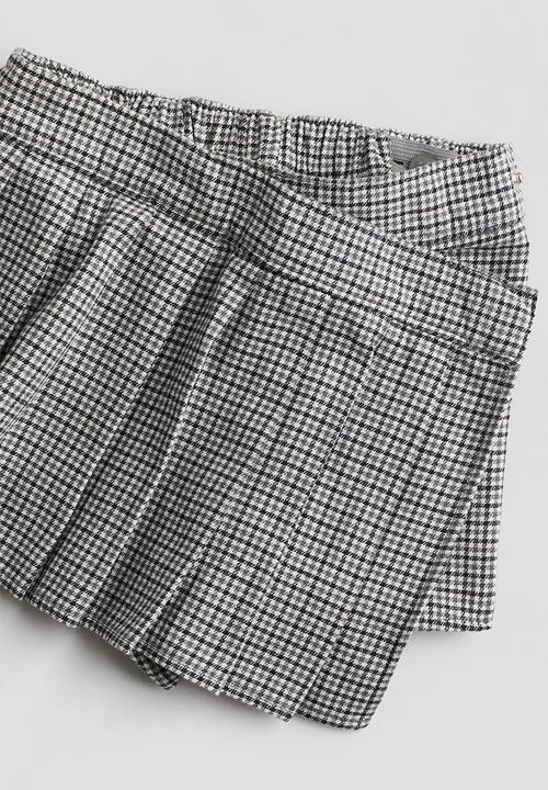 H&M - Pleated skort - grey