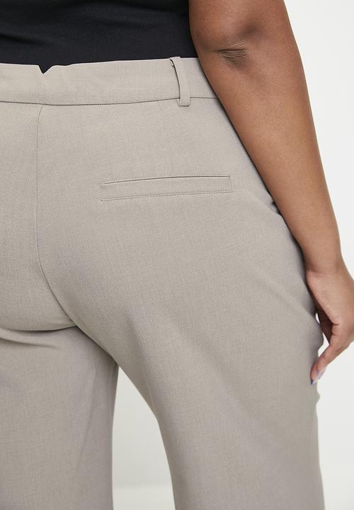 Cotton On - Plus Luis Suiting Pant - Taupe Marle