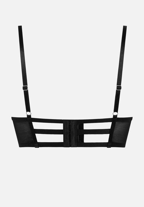 Hunkemoller - Plus Vera Pd Ll - caviar