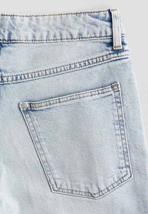 H&M - Relaxed tapered fit jeans - blue
