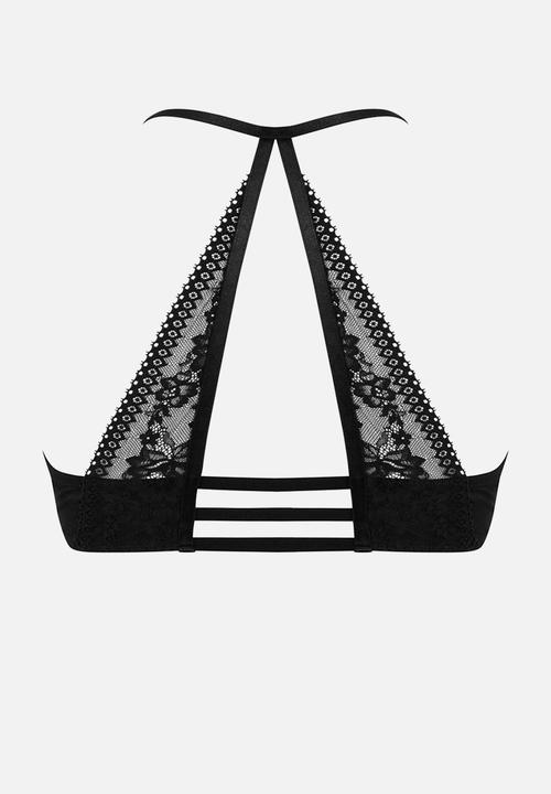 Hunkemoller - Plus Vera pp push - caviar