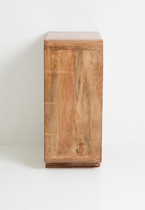 Sixth Floor - Vira wooden 4 drawer unit - walnut