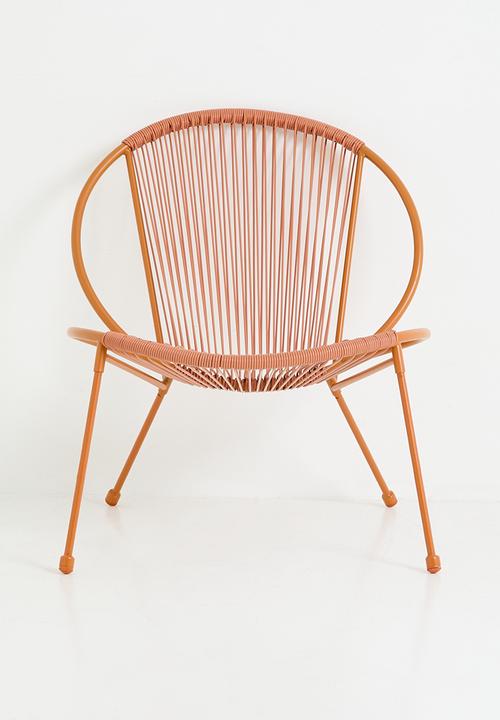 H&S - Strung outdoor garden set of 3 - rust