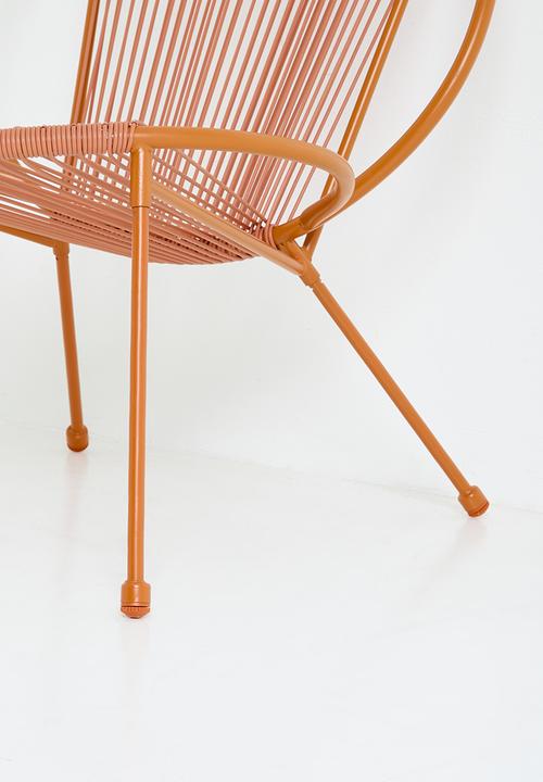 H&S - Strung outdoor garden set of 3 - rust