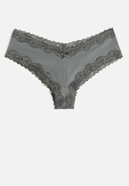 H&M - 3-Pack hipster briefs - green