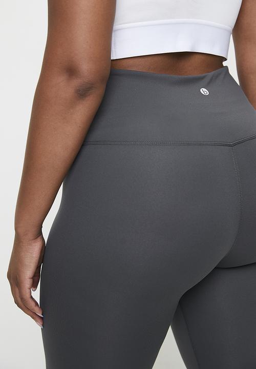 Cotton On - Plus Active High Waist Core Full Length Tight - Element Blue