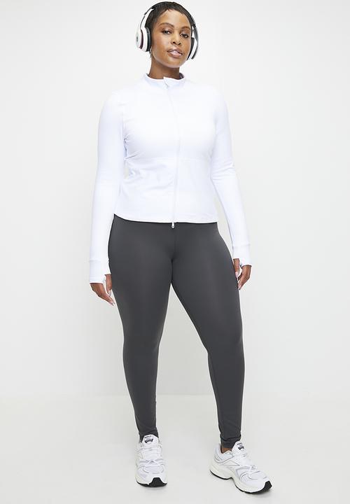 Cotton On - Plus Active High Waist Core Full Length Tight - Element Blue