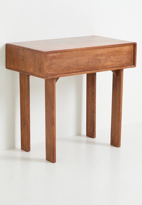 Sixth Floor - Nira wooden vanity console - Walnut