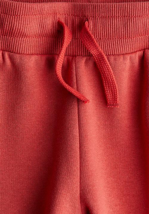 H&M - Brushed-inside joggers - red