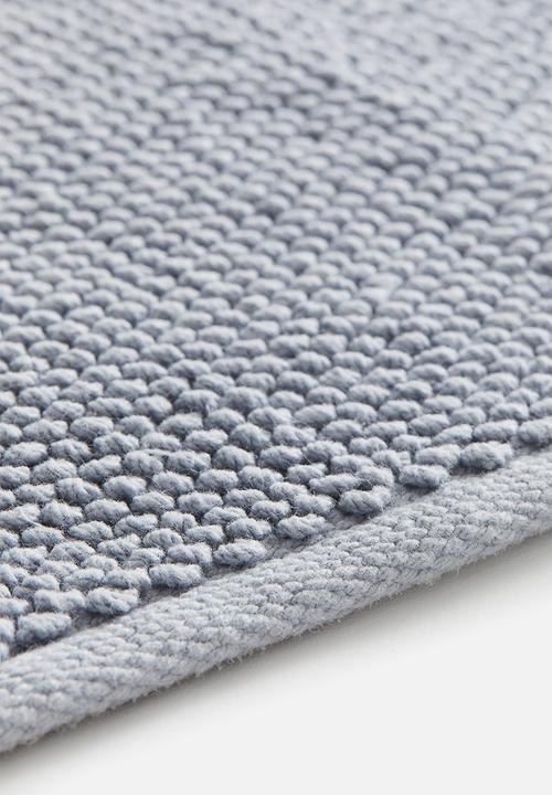 H&M - Cotton bath mat - blue