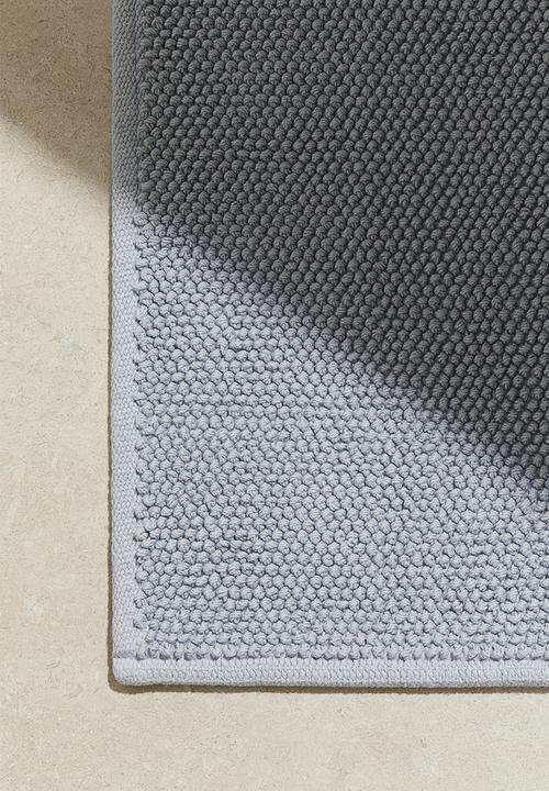 H&M - Cotton bath mat - blue