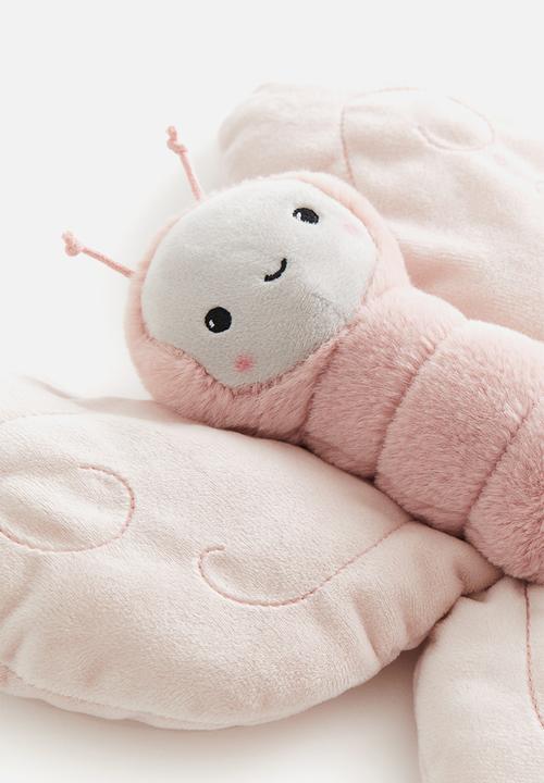 H&M - Butterfly soft toy - light pink