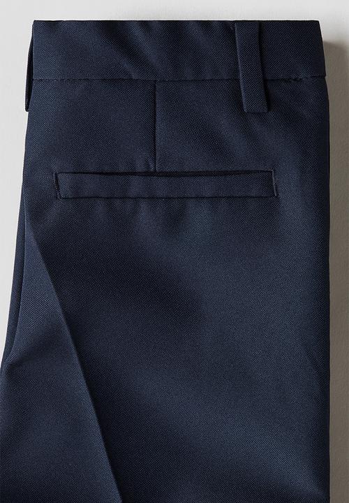 H&M - Suit trousers - navy blue