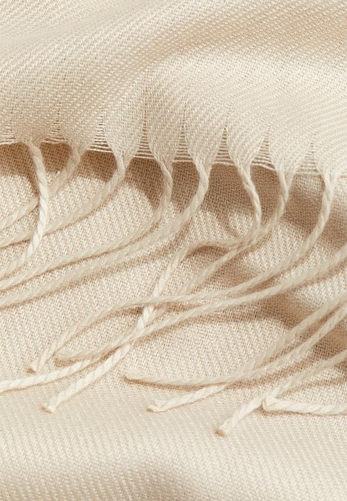 H&M - Woven scarf - beige