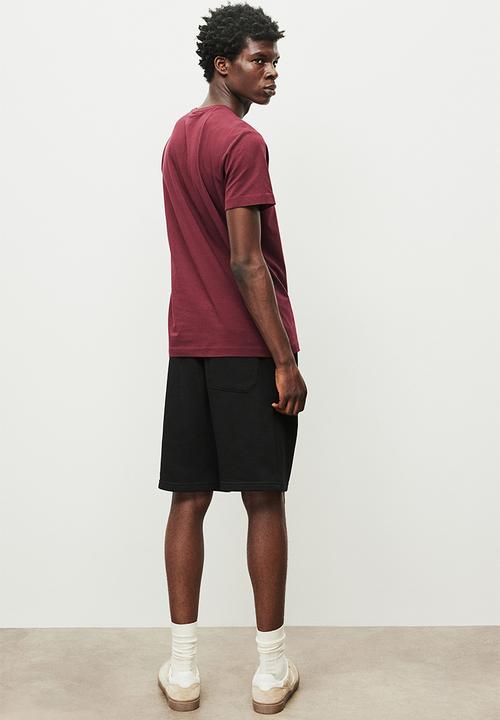 H&M - Slim fit round-necked T-shirt - red