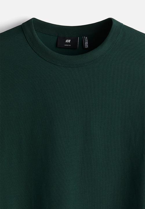 H&M - Coolmax® loose fit T-shirt - green