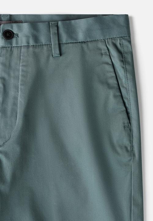 H&M - Regular fit chino shorts - turquoise