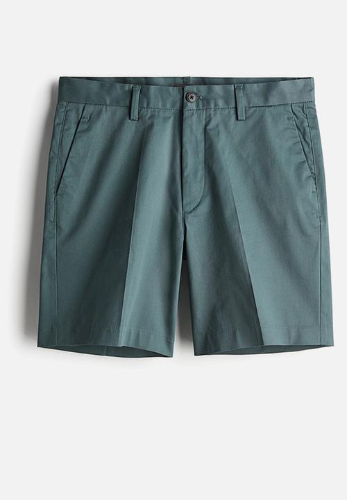 H&M - Regular fit chino shorts - turquoise