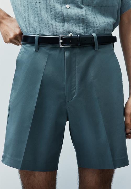 H&M - Regular fit chino shorts - turquoise