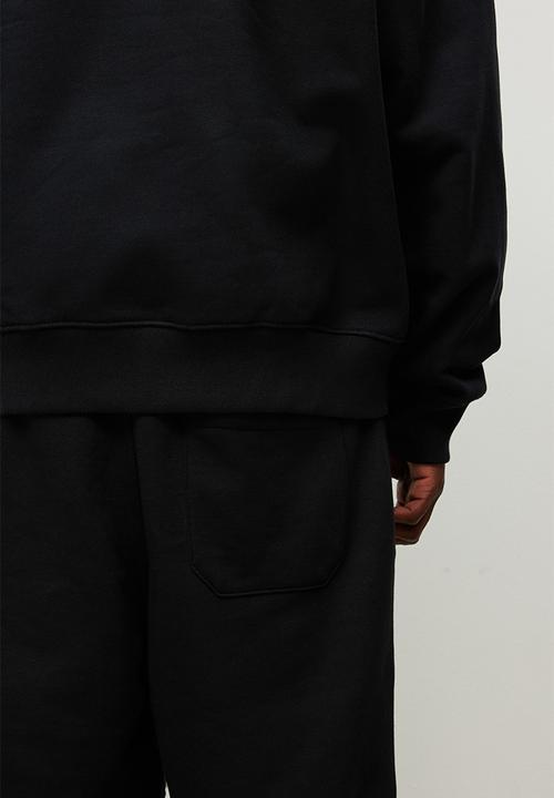 H&M - Regular fit sweatshorts - black