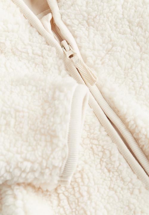 H&M - Pile jacket - natural white
