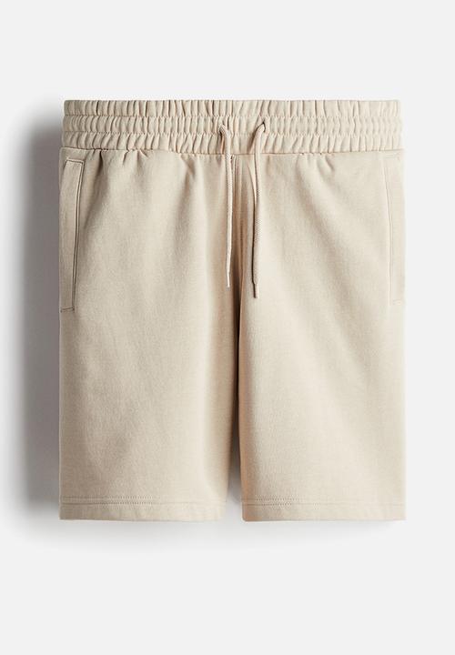 H&M - Regular fit sweatshorts - beige
