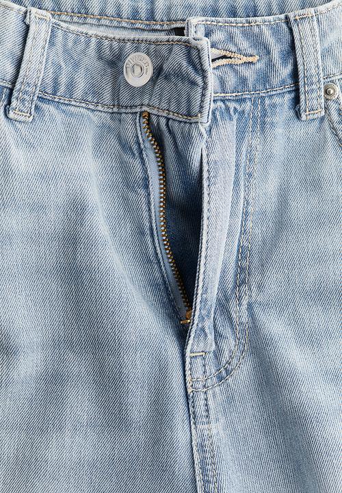 H&M - Baggy wide low jeans - blue