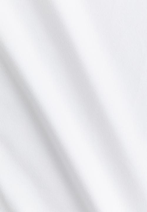 H&M - Fitted T-shirt - white