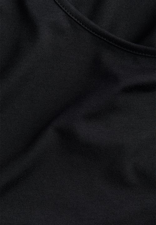 H&M - Flared-skirt mini dress - black