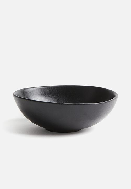Stoneware bowl - grey