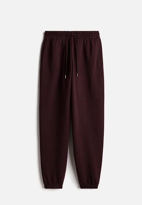 H&M - Cotton-blend sweatpants - red