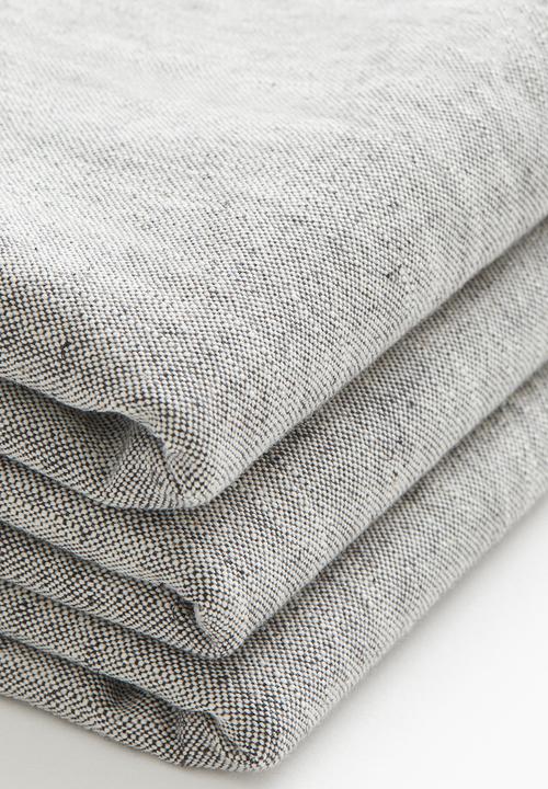 H&M - Cotton-blend tablecloth - grey marl 