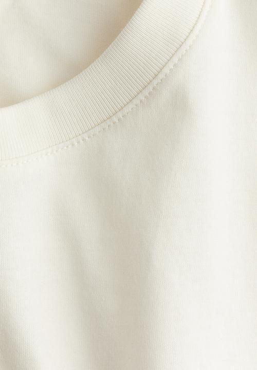 H&M - Cotton T-shirt - white