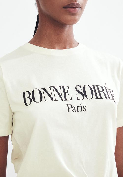 H&M - Cotton T-shirt - white