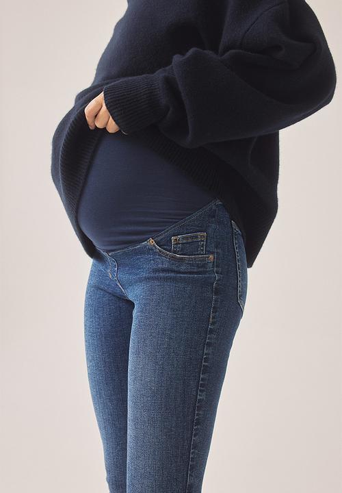 H&M - Mama skinny jeans - denim blue