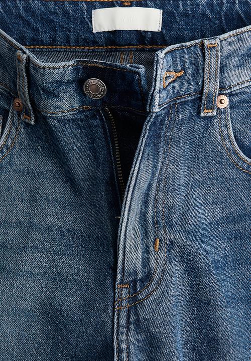 H&M - Wide high jeans - blue