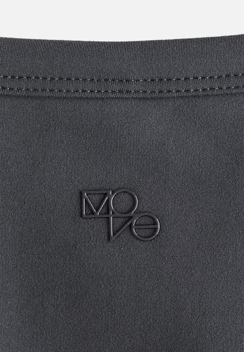 H&M - Cropped sports top in drymove™ - grey