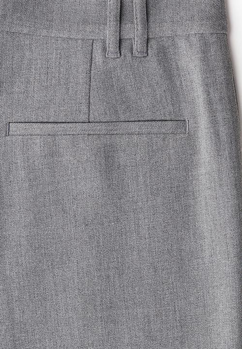H&M - Wide tailored trousers - grey