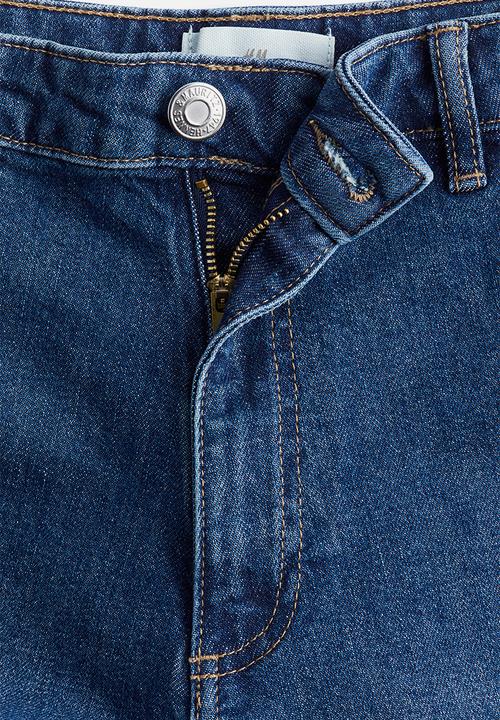 H&M - Cropped twill trousers - blue