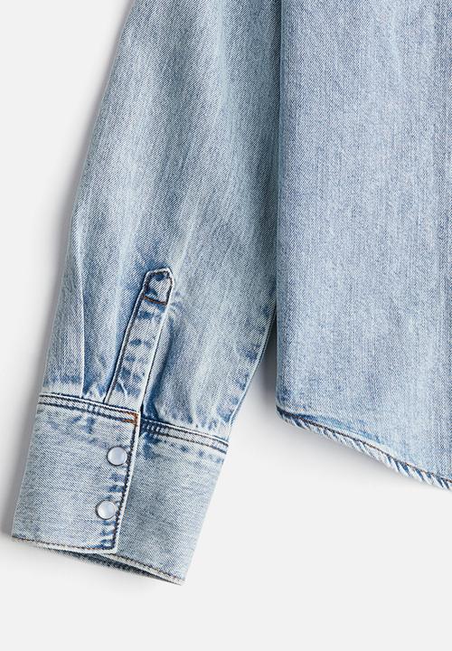 H&M - Denim shirt - blue
